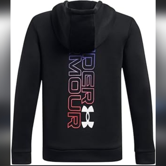 Under Armour Boys Fleece Graphic Hoodie - Picture 2 of 5